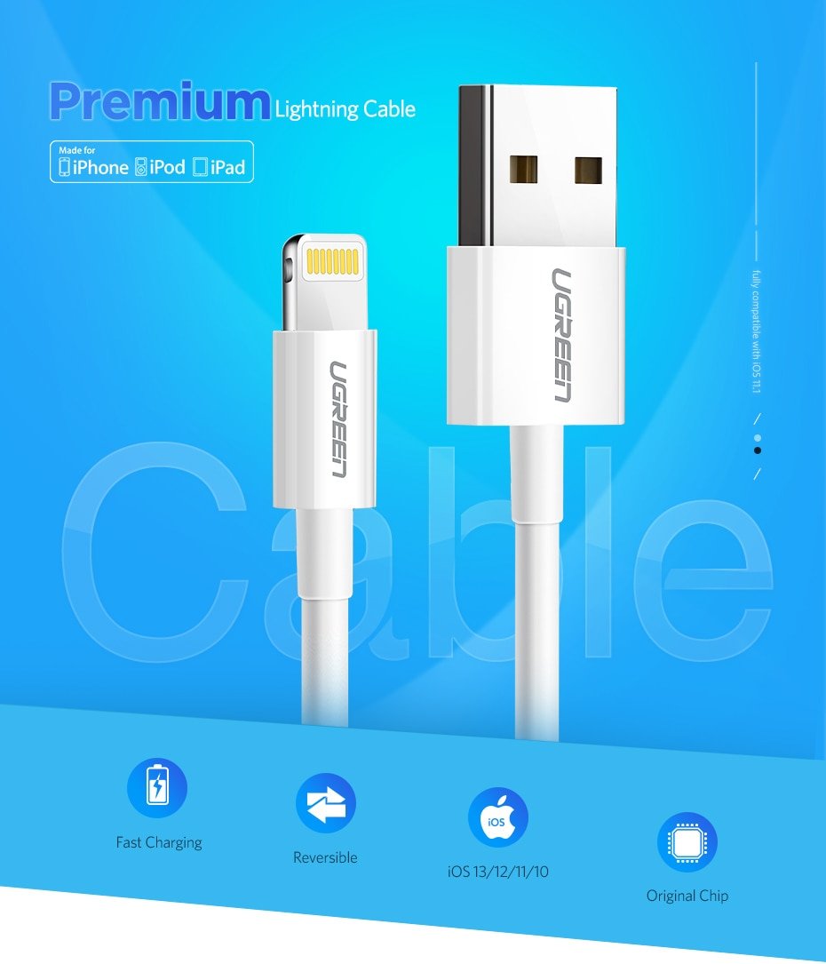 MFi Lightning Fast Charge Cable