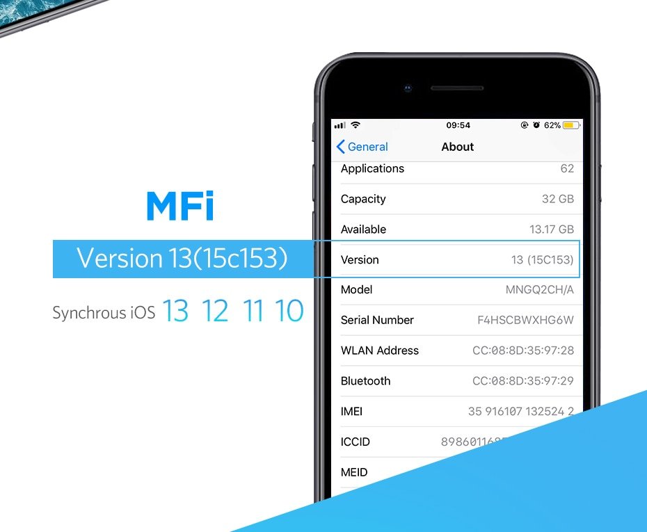 MFi Lightning Fast Charge Cable