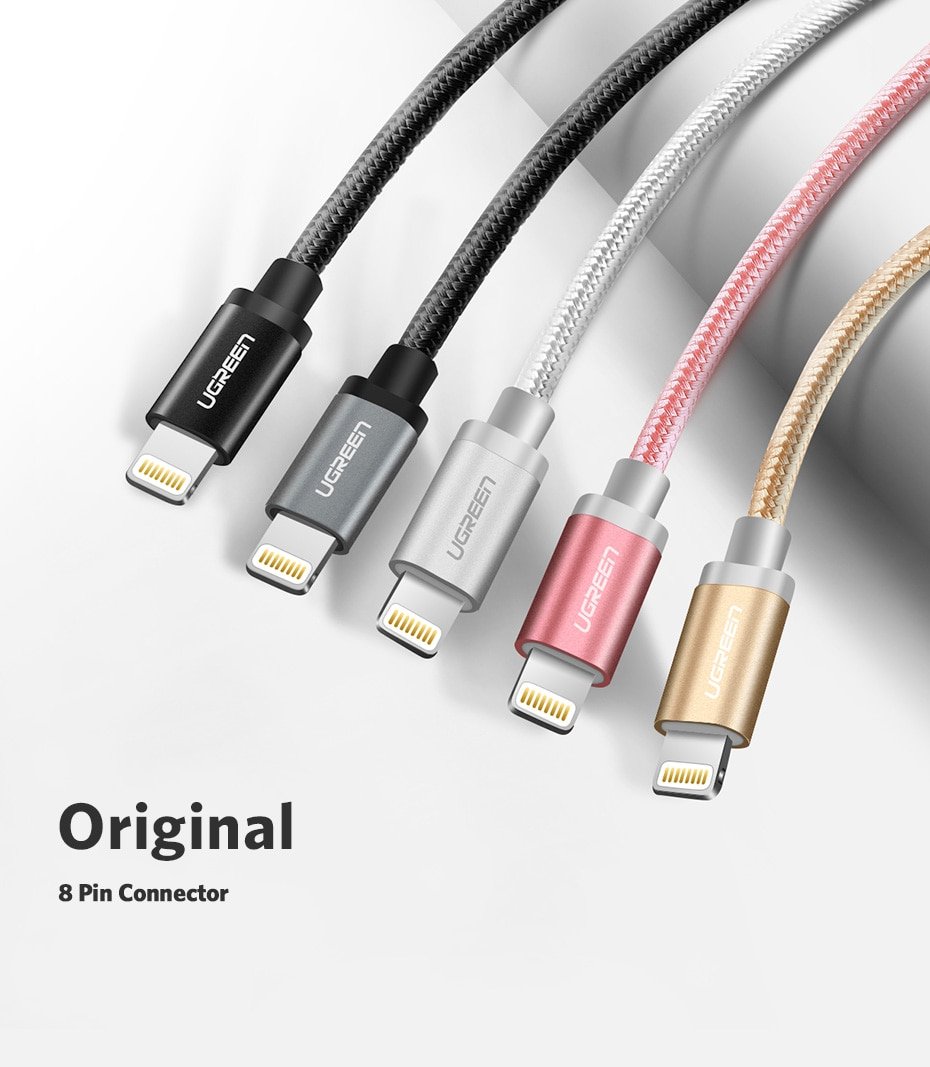 MFi USB-A to Lightning Fast Charge Nylon Cable